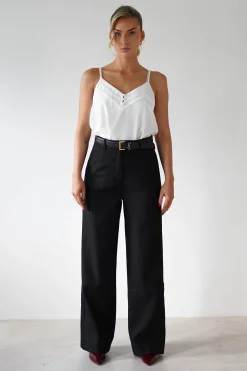 Carey Tailored Pants | Black*LULUMARY Best