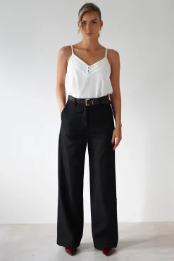 Carey Tailored Pants | Black*LULUMARY Best