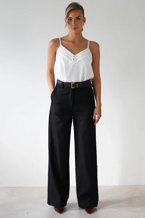 Carey Tailored Pants | Black*LULUMARY Best
