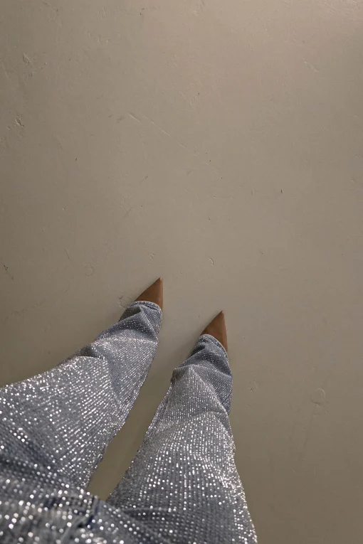 Coleen Sparkle Diamante Jeans | Light Blue*Casual Sale
