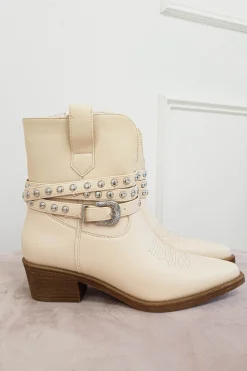 Elvie Ankle Boots | Cream*Oh Hello Clothing Best