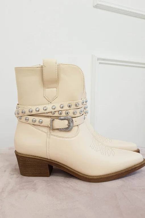 Elvie Ankle Boots | Cream*Oh Hello Clothing Best