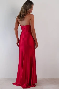 Karra Bodycon Strapless Gown | Red*Fu0026P Outlet