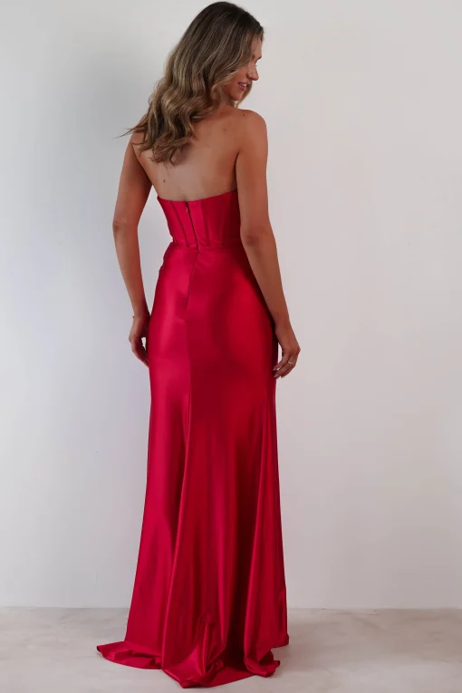 Karra Bodycon Strapless Gown | Red*Fu0026P Outlet
