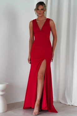 Kleo Bodycon Gown | Red*Cinderella Outlet