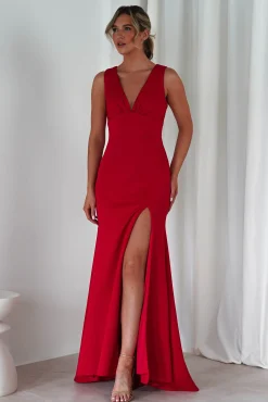 Kleo Bodycon Gown | Red*Cinderella Outlet