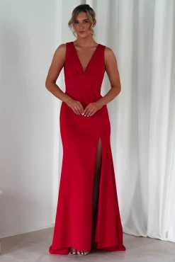 Kleo Bodycon Gown | Red*Cinderella Outlet