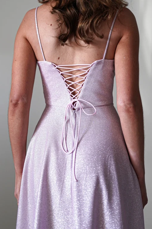 Luna Glitter Corset Aline Gown | Pink*Cinderella Outlet