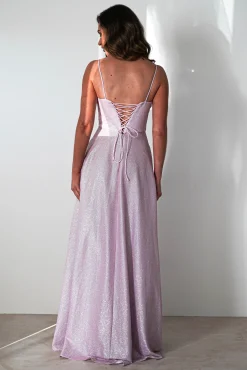 Luna Glitter Corset Aline Gown | Pink*Cinderella Outlet