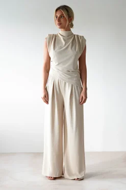 Mina Strechy 2 Piece Set | Cream*Casual Best