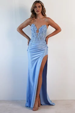 Perla Embellished Gown | Light Blue*Cinderella Best