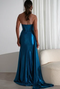 Pranvera Embellished Luxurious Gown | Peacock*Cinderella New