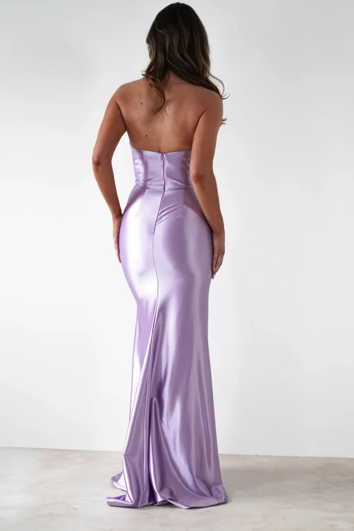 Venice Strapless Bodycon Gown | Lilac*Cinderella Sale